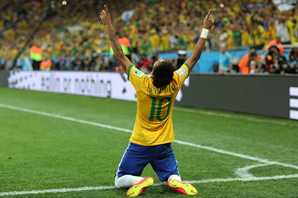 Neymar à la coupe du monde
