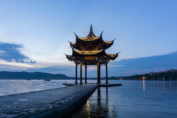 Lac OUest à Hangzhou