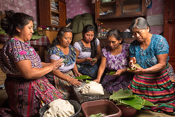 Femmes d'une communauté au Guatemala