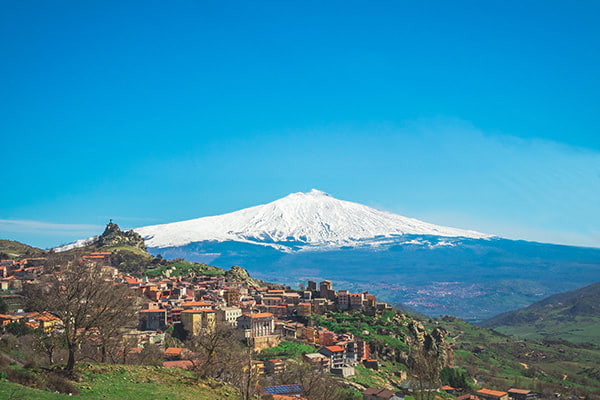 Mont Etna en Sicile