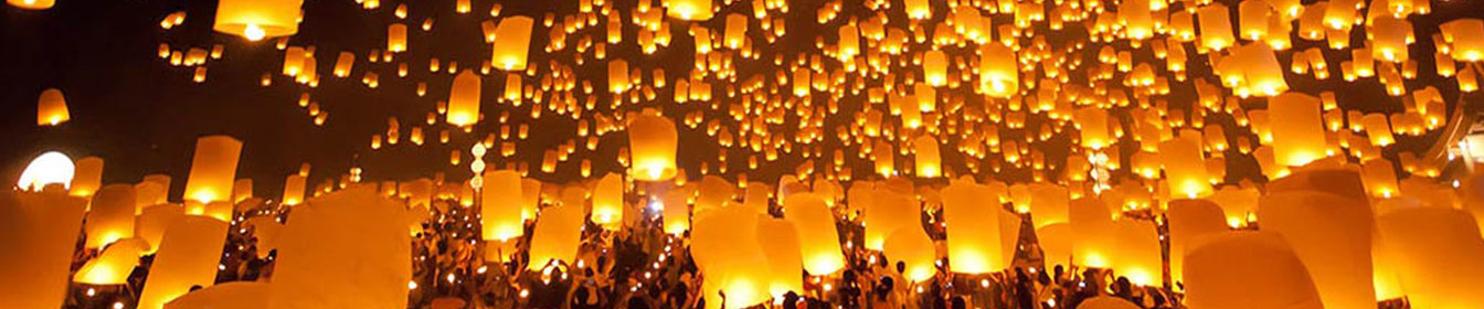 Le festival des lanternes de Chiang Mai