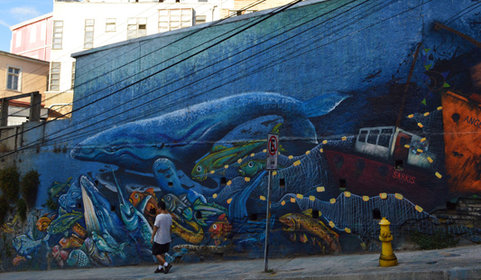 Surinmenso présente Valparaíso, entre rêve et réalité.