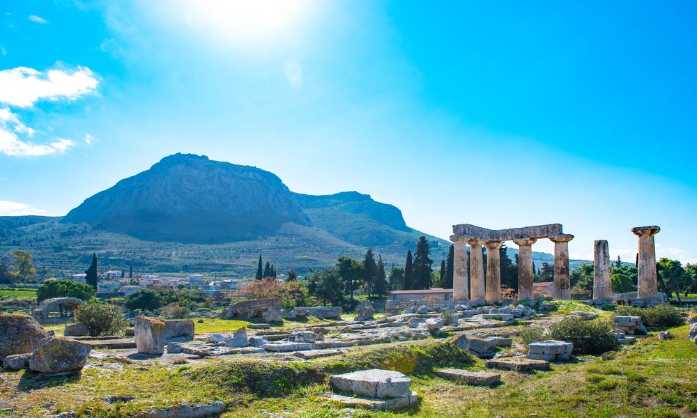 Temple d'Apollon à Corinthe