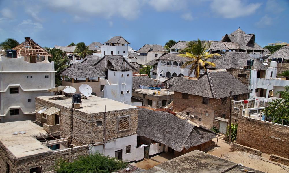 Habitations de la vieille ville de Lamu