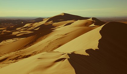 Entre steppe et désert