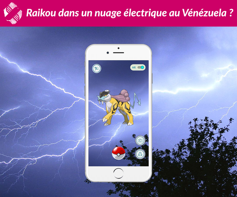 Pokémon Go lieux insolites et Pokémons légendaires