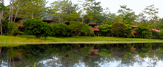 Les Lodge de la région Boca Tapada au Costa Rica se fondent dans la nature