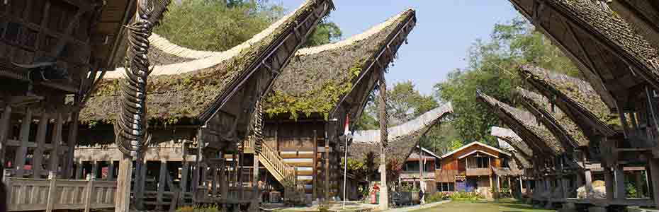 L'île de Nias abrite de nombreux villages traditionnels