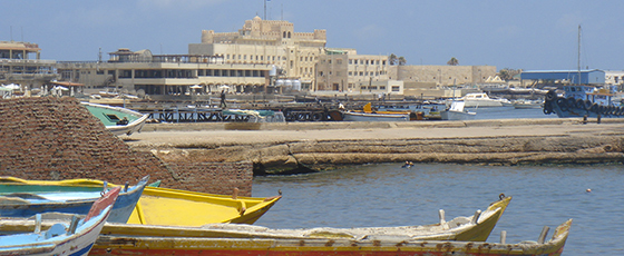 Hussein de Egypte Insolite nous emmène découvrir le port de Alexandrie