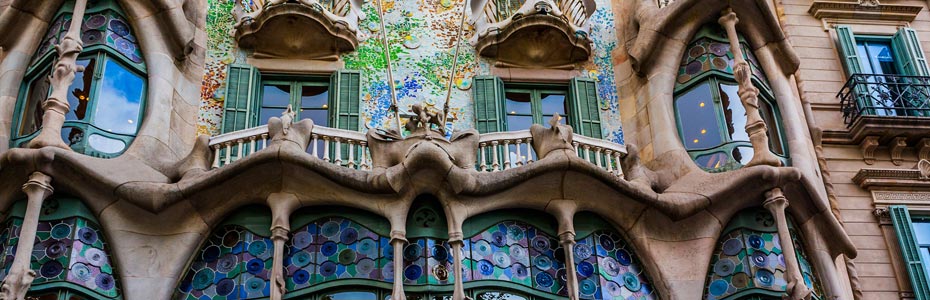 Barcelone : Casa Batlo Gaudi et son quartier gothique