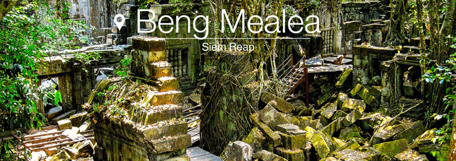 Beng Mealea est un temple encore inconnu, perdu au milieu de la jungle.