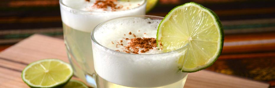 Le Pisco Sour, un cocktal très apprécié en Amérique Latine.