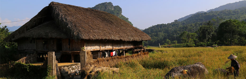 Maison typique au Vietnam