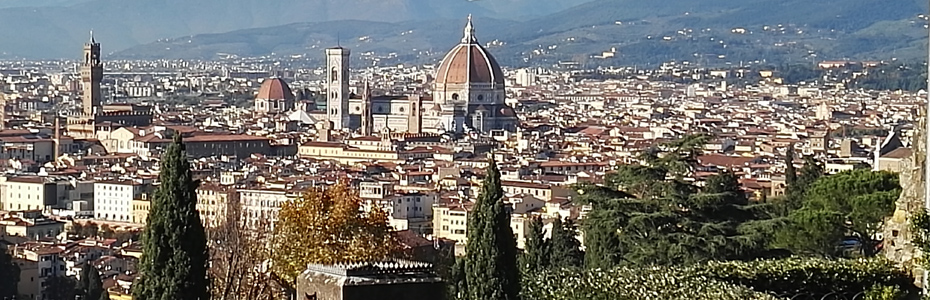 Panorama de la ville de Florence.