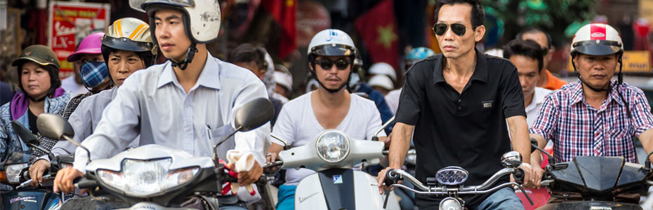 La circulation au Vietnam peut sembler surprenante aux yeux des voyageurs.