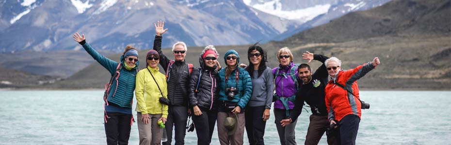 La randonnée est une activité incontournable lors d'un voyage en famille en Patagonie.