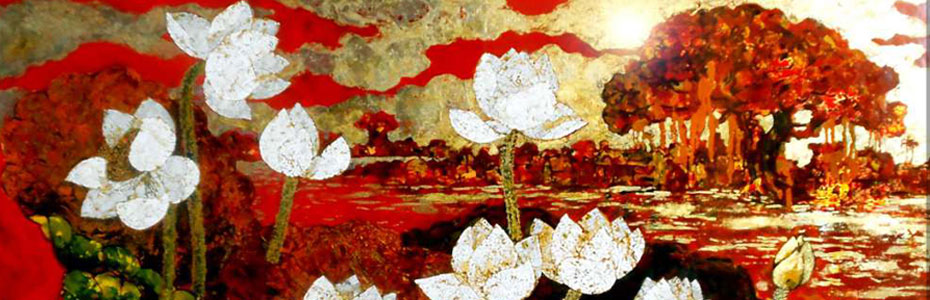 Les peintures laquées font partie des choses à ramener du Vietnam.