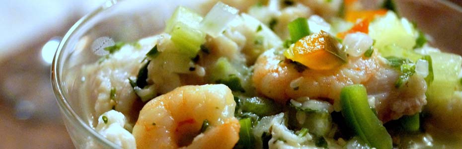 Ceviche, à déguster lors d'un circuit gastronomique au Pérou.