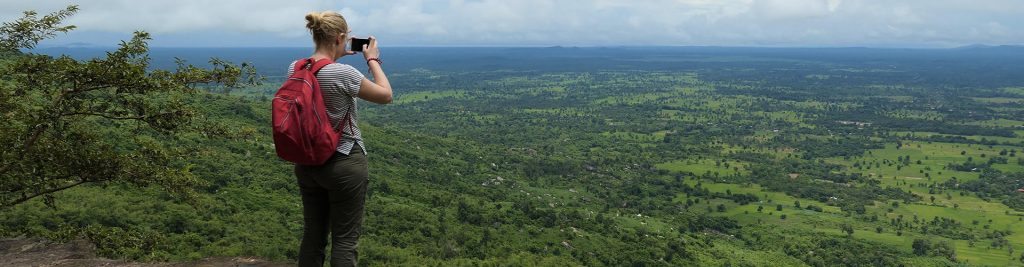 randonnée en montagne à Phnom Kulen au Cambodge