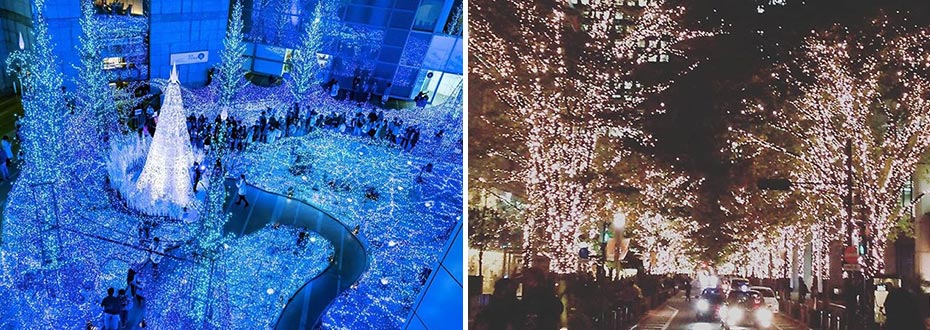 Tokyo et ses illuminations de Noel